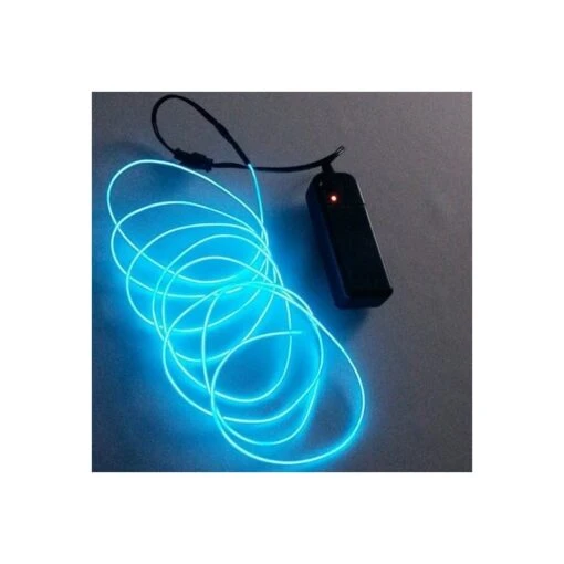 Fil Electro Luminescent Bleu