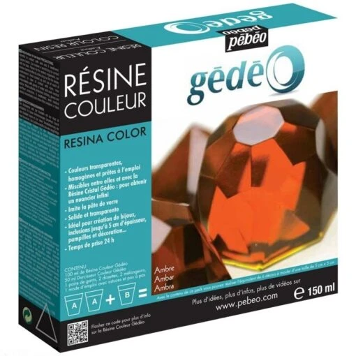 Kit Résine Orange Ambre