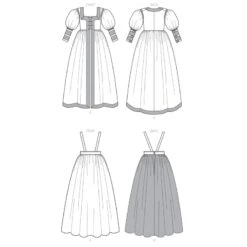 Patron A.C Robe Médievale -Costume Gear Shop patron ac robe medievale 5