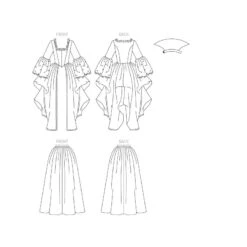 Patron Marquise -Costume Gear Shop patron marquise 3